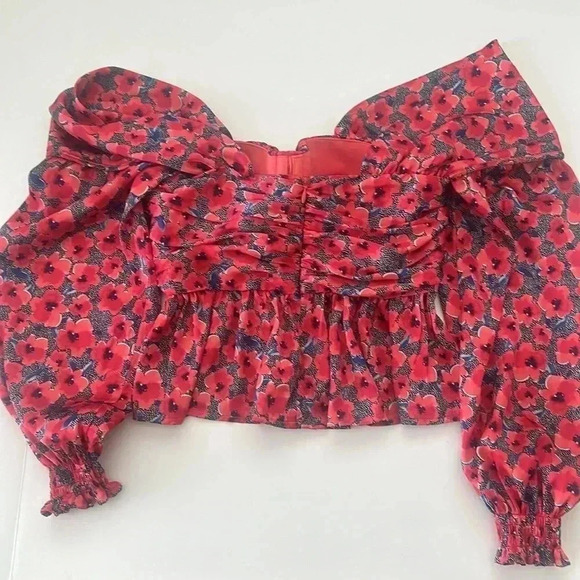 House of Harlow 1960 Burna Blouse - Picture 14 of 15